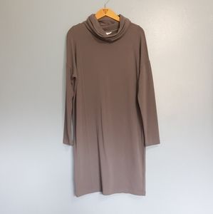 CAbi Cozy cowl neck tunic pullover dress size M.